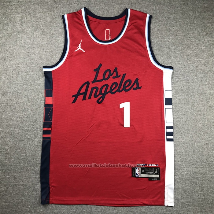 Maillot Los Angeles Clippers James Harden #2 Statement 2024-25 Rouge
